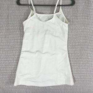 Maidenform Shaping Cami White Medium | Seamless Smoothing Tank | Firm Control |